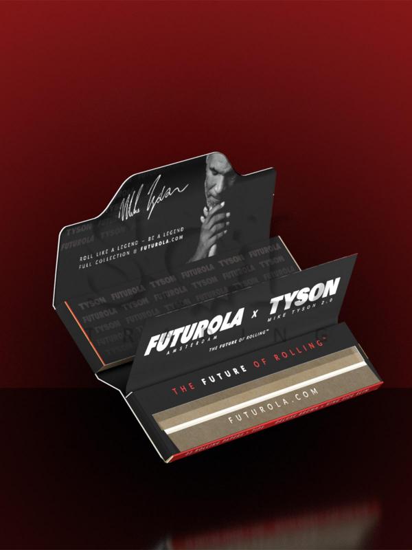 FUTUROLA X TYSON 2.0 - Rolling Paper + Filter Tips (Display of 24)